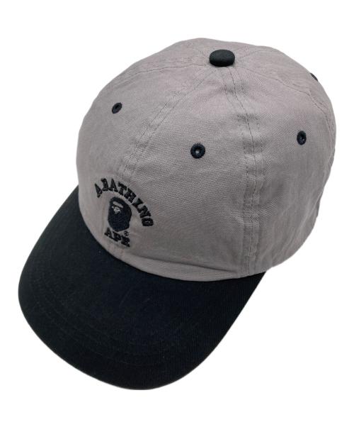 A BATHING APE（アベイシングエイプ）A BATHING APE (アベイシングエイプ) キャップ グレーの古着・服飾アイテム