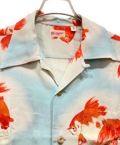 Sun Surf（サンサーフ）Sun Surf (サンサーフ) アロハシャツ ブルー サイズ:SIZE Mの古着・服飾アイテム