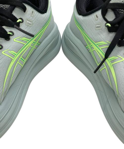 asics（アシックス）asics (アシックス) GEL-NIMBUS 28 EXTRA WIDE グリーン サイズ:SIZE 27.5cmの古着・服飾アイテム