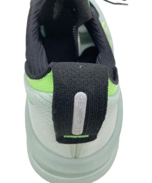 asics（アシックス）asics (アシックス) GEL-NIMBUS 28 EXTRA WIDE グリーン サイズ:SIZE 27.5cmの古着・服飾アイテム