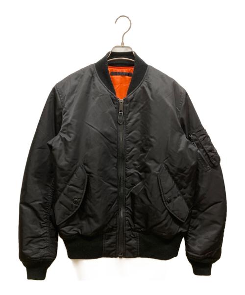 AVIREX（アヴィレックス）AVIREX (アヴィレックス) MA-1ジャケット ブラック サイズ:SIZE Lの古着・服飾アイテム