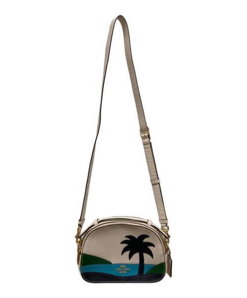 COACH（コーチ）COACH (コーチ) パームツリーショルダーバッグ アイボリーの古着・服飾アイテム