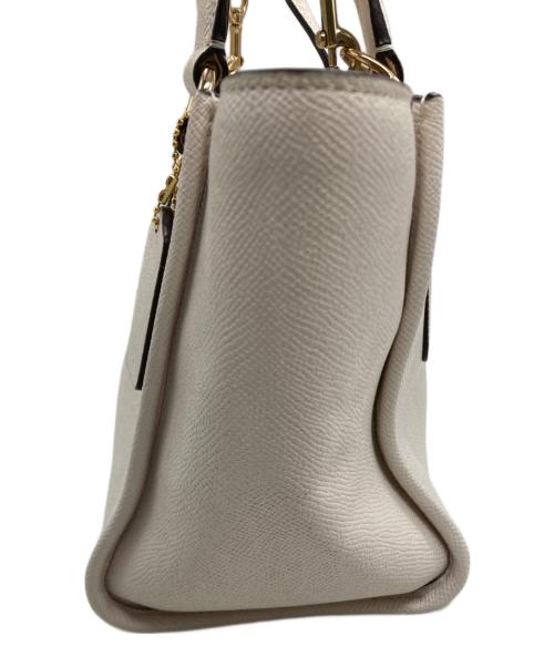 COACH（コーチ）COACH (コーチ) 2WAYショルダーバッグ アイボリーの古着・服飾アイテム