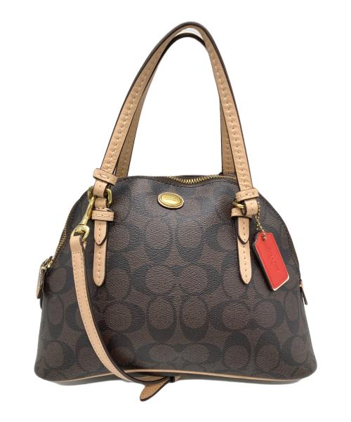 COACH（コーチ）COACH (コーチ) ショルダーバッグ ブラウンの古着・服飾アイテム