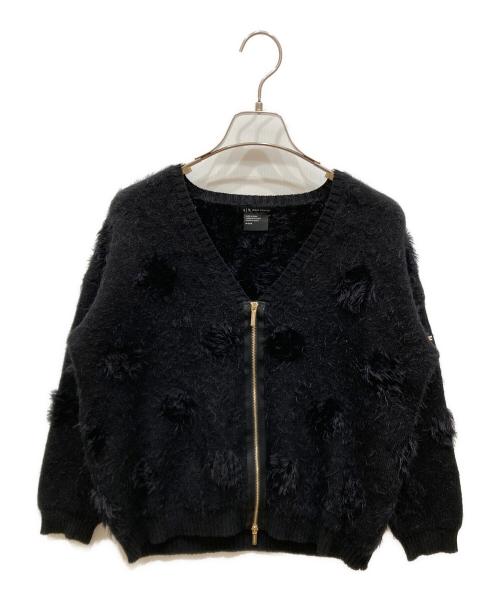 ARMANI EXCHANGE（アルマーニ エクスチェンジ）ARMANI EXCHANGE (アルマーニ エクスチェンジ) フェイクファージャケット ブラック サイズ:SIZE Mの古着・服飾アイテム