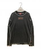 DIESELディーゼル）の古着「T-Craor-LS」｜ブラック