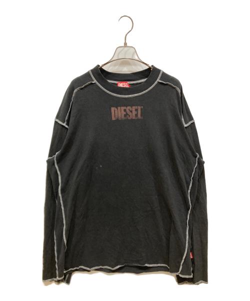 DIESEL（ディーゼル）DIESEL (ディーゼル) T-Craor-LS ブラック サイズ:SIZE Lの古着・服飾アイテム