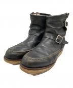 CHIPPEWAチペワ）の古着「エンジニアブーツ」｜ブラック