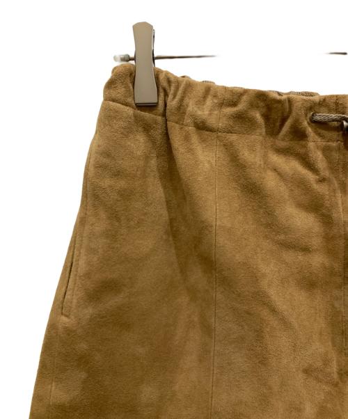 BACCA（バッカ）BACCA (バッカ) ゴートスエード ハーフパンツ ブラウン サイズ:SIZE 34の古着・服飾アイテム