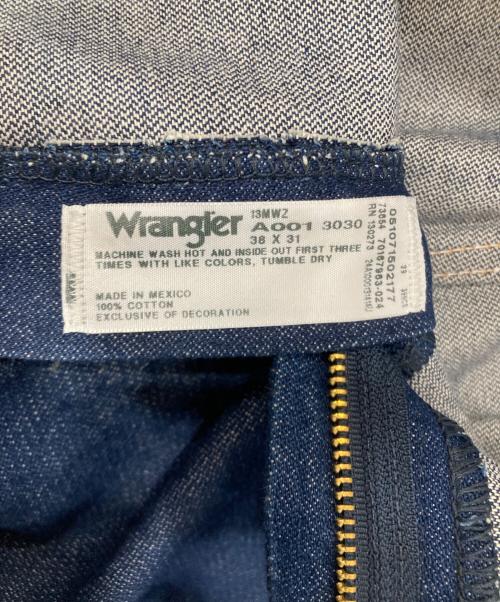 Wrangler（ラングラー）Wrangler (ラングラー) 13MWZ カウボーイカット・ストレートパンツ インディゴ サイズ:SIZE 96cm (W38)の古着・服飾アイテム