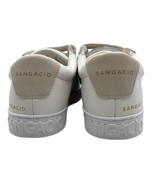 Sangacio（サンガッチョ）SANGACIO (サンガッチョ) ベルクロスニーカー ホワイト サイズ:SIZE 26.5cm 未使用品の古着・服飾アイテム