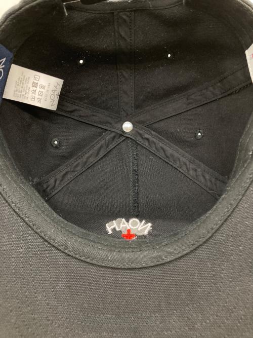Noah（ノア）Noah (ノア) ロゴ刺繍キャップ ブラック サイズ:SIZE Freeの古着・服飾アイテム