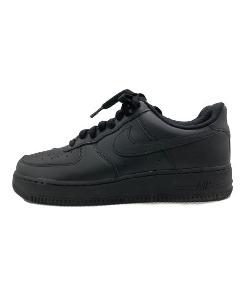 NIKE（ナイキ）NIKE (ナイキ) エア フォース 1 '07 ブラック サイズ:SIZE 27.5cmの古着・服飾アイテム