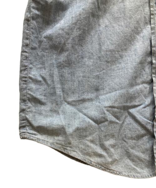 FIVE BROTHER（ファイブブラザー）FIVE BROTHER (ファイブブラザー) シャンブレーシャツ ブルー サイズ:SIZE 14 1/2の古着・服飾アイテム