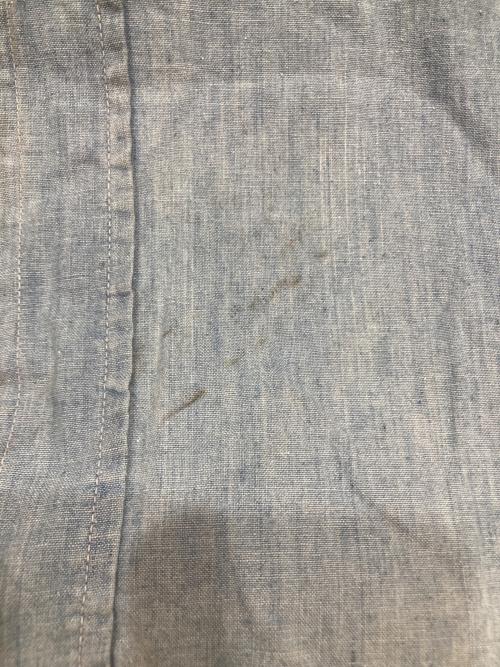 FIVE BROTHER（ファイブブラザー）FIVE BROTHER (ファイブブラザー) シャンブレーシャツ ブルー サイズ:SIZE 14 1/2の古着・服飾アイテム