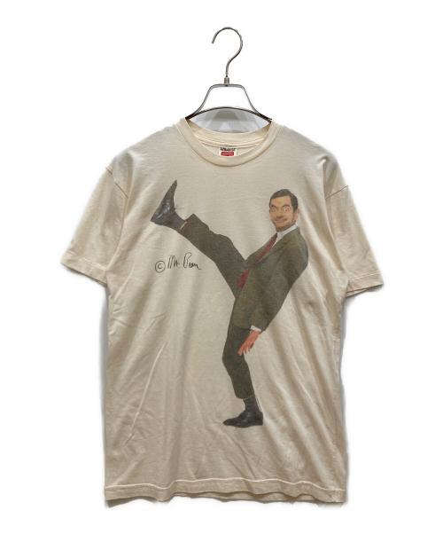 HOMAGE（オマージュ）HOMAGE (オマージュ) Mr. Bean プリントTシャツ アイボリー サイズ:SIZE Mの古着・服飾アイテム