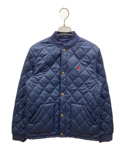 POLO RALPH LAUREN（ポロ・ラルフローレン）POLO RALPH LAUREN (ポロ・ラルフローレン) キルティングジャケット ネイビー サイズ:SIZE Lの古着・服飾アイテム
