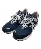 NEW BALANCEニューバランス）の古着「ローカットスニーカー」｜ネイビー