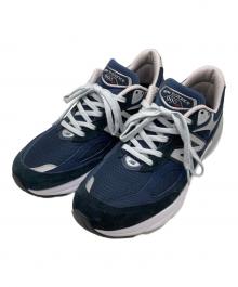 NEW BALANCE（ニューバランス）の古着「ローカットスニーカー」｜ネイビー