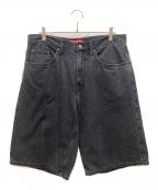 SUPREMEシュプリーム）の古着「Baggy Denim Short」｜ブラック