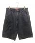 Supreme（シュプリーム）の古着「Baggy Denim Short」｜ブラック