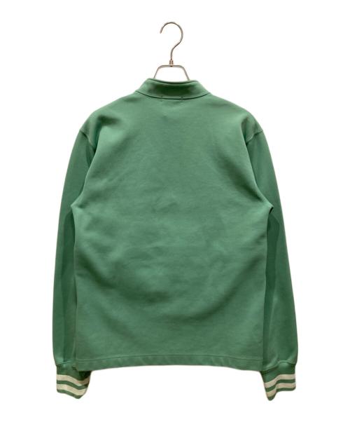 COMME des GARCONS HOMME PLUS（コムデギャルソンオムプリュス）COMME des GARCONS HOMME PLUS (コムデギャルソンオムプリュス) ハーフジップスウェット グリーン サイズ:SIZE Lの古着・服飾アイテム