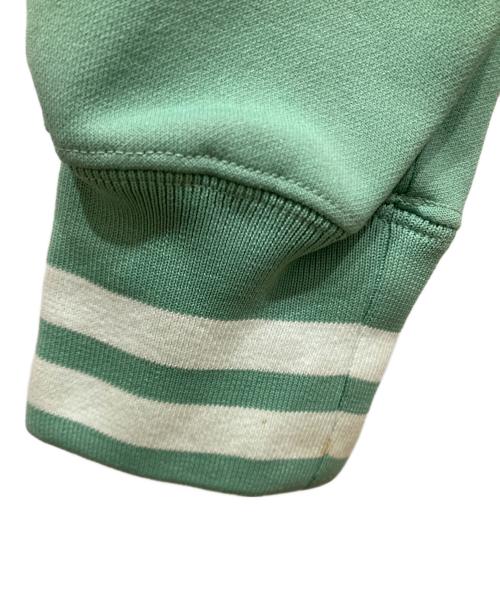 COMME des GARCONS HOMME PLUS（コムデギャルソンオムプリュス）COMME des GARCONS HOMME PLUS (コムデギャルソンオムプリュス) ハーフジップスウェット グリーン サイズ:SIZE Lの古着・服飾アイテム