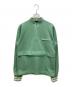 COMME des GARCONS HOMME PLUS（コムデギャルソンオムプリュス）の古着「ハーフジップスウェット」｜グリーン