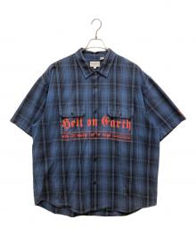 SUPREME×Bernadette Corporation（シュプリーム×バーナデット コーポレーション）の古着「S S Work Shirt」｜ブルー