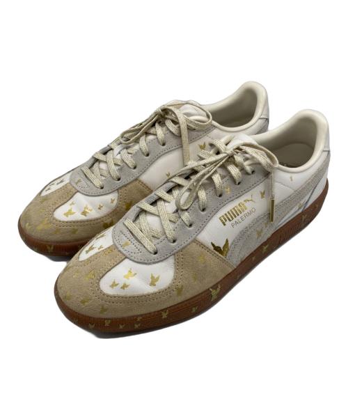 PUMA（プーマ）PUMA (プーマ) masu (エムエーエスユー) PALERMO BLESS - ALPINE SNOW ベージュ サイズ:29cmの古着・服飾アイテム