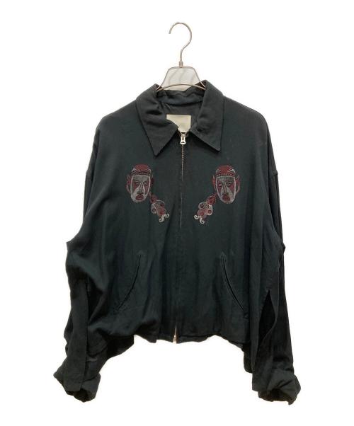 NEON SIGN（ネオンサイン）NEON SIGN (ネオンサイン) SOUVENIR JACKET TRIBE ブラック サイズ:SIZE 3の古着・服飾アイテム