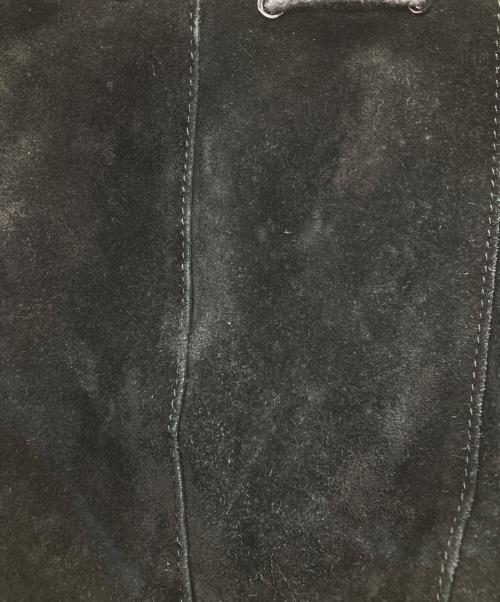 HENDER SCHEME（エンダースキーマ）Hender Scheme (エンダースキーマ) レザー巾着ポーチ ブラックの古着・服飾アイテム