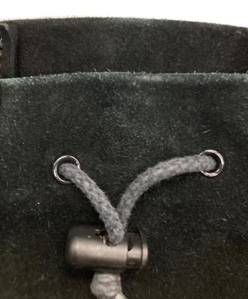 HENDER SCHEME（エンダースキーマ）Hender Scheme (エンダースキーマ) レザー巾着ポーチ ブラックの古着・服飾アイテム