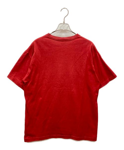 stussy（ステューシー）stussy (ステューシー) スカルプリントTシャツ レッド サイズ:SIZE Lの古着・服飾アイテム