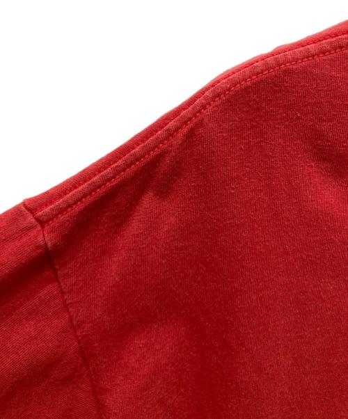 stussy（ステューシー）stussy (ステューシー) スカルプリントTシャツ レッド サイズ:SIZE Lの古着・服飾アイテム