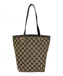 GUCCI（グッチ）の古着「キャンバストートバッグ GG」｜ブラウン