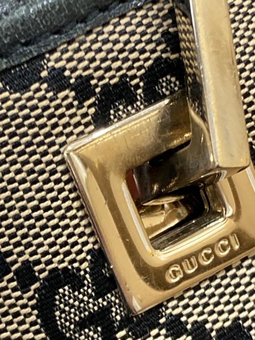 GUCCI（グッチ）GUCCI (グッチ) キャンバストートバッグ GG ブラウンの古着・服飾アイテム