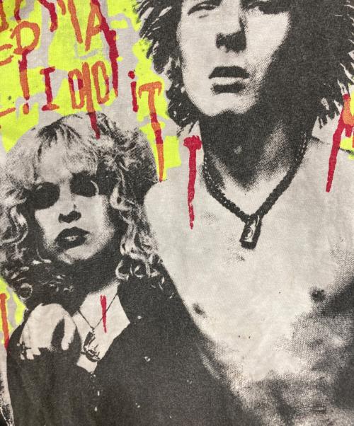 Hanes（ヘインズ）Hanes (ヘインズ) Mosquito Head Sid Vicious Nancy Tシャツ グレー サイズ:Ｌの古着・服飾アイテム