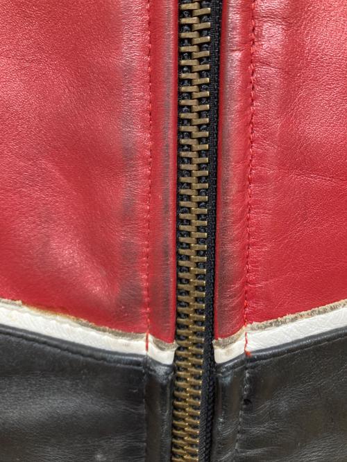 VANSON（バンソン）VANSON (バンソン) RJP シングル ライダースジャケット ブラック サイズ:SIZE 36の古着・服飾アイテム