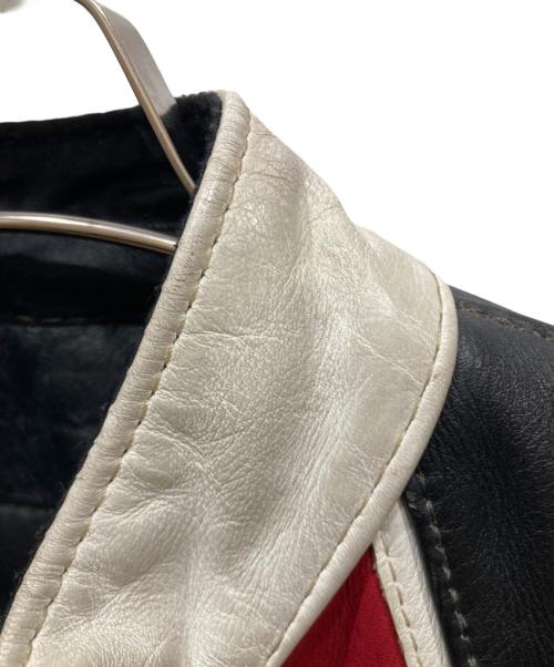 VANSON（バンソン）VANSON (バンソン) RJP シングル ライダースジャケット ブラック サイズ:SIZE 36の古着・服飾アイテム