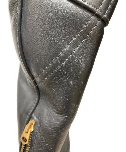 VANSON（バンソン）VANSON (バンソン) RJP シングル ライダースジャケット ブラック サイズ:SIZE 36の古着・服飾アイテム