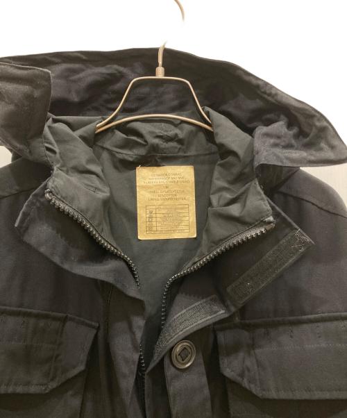 イギリス軍（イギリスグン）イギリス軍 (イギリスグン) GS SMOCK COMBAT WINDPROOF コンバットジャケット ブラック サイズ:SIZE Mの古着・服飾アイテム