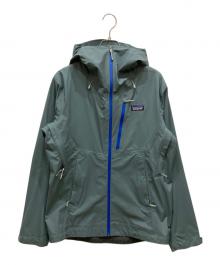 Patagonia（パタゴニア）の古着「グラナイト・クレスト・レイン・ジャケット」｜グリーン