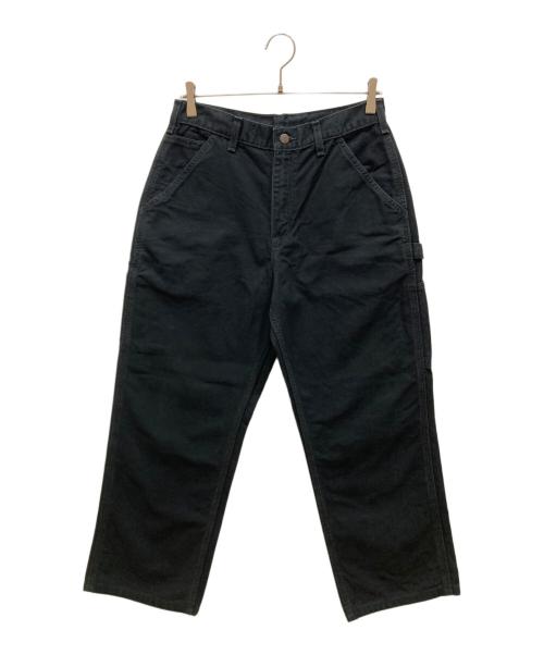 CarHartt（カーハート）CarHartt (カーハート) ウォッシュド ダック ペインター パンツ ブラック サイズ:SIZE 78.5cm (W31)の古着・服飾アイテム