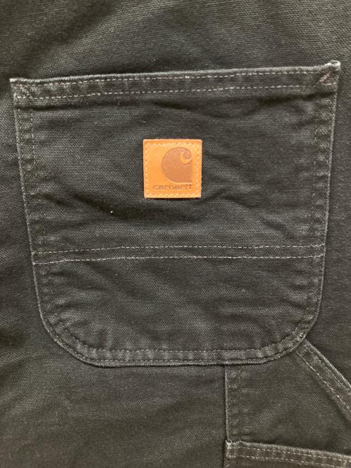 CarHartt（カーハート）CarHartt (カーハート) ウォッシュド ダック ペインター パンツ ブラック サイズ:SIZE 78.5cm (W31)の古着・服飾アイテム