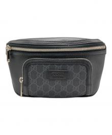 GUCCI（グッチ）の古着「スモール ベルトバッグ GGスプリーム」｜ブラック