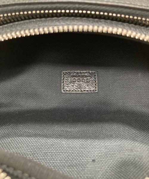 GUCCI（グッチ）GUCCI (グッチ) スモール ベルトバッグ GGスプリーム ブラックの古着・服飾アイテム