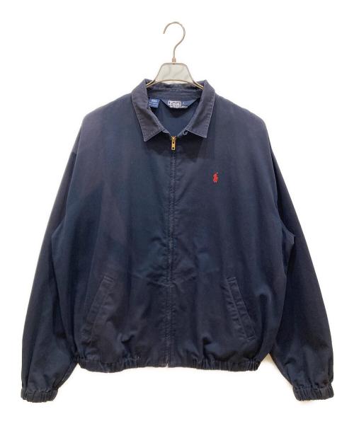 POLO RALPH LAUREN（ポロ・ラルフローレン）POLO RALPH LAUREN (ポロ・ラルフローレン) スイングトップ ネイビー サイズ:SIZE XLの古着・服飾アイテム