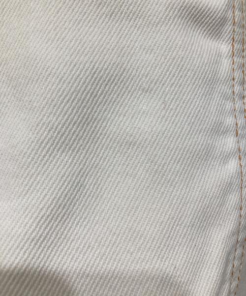 MM6 Maison Margiela（エムエムシックスメゾンマルジェラ）MM6 Maison Margiela (エムエムシックスメゾンマルジェラ) SUPER BLEACH JEANS アイボリー サイズ:SIZE Mの古着・服飾アイテム