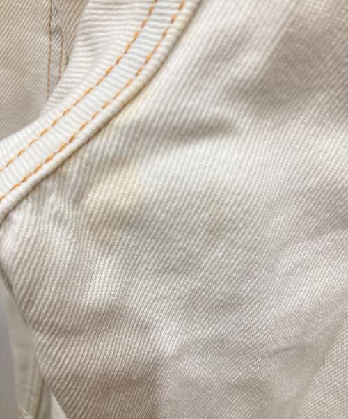 MM6 Maison Margiela（エムエムシックスメゾンマルジェラ）MM6 Maison Margiela (エムエムシックスメゾンマルジェラ) SUPER BLEACH JEANS アイボリー サイズ:SIZE Mの古着・服飾アイテム